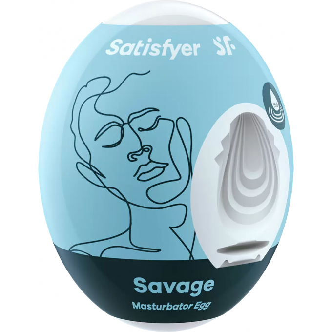 Мастурбатор-яйцо SATISFYER SAVAGE 9043415