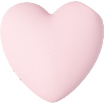 Вакуум-волновой бесконтактный стимулятор клитора SATISFYER Cutie Heart, силикон, розовый