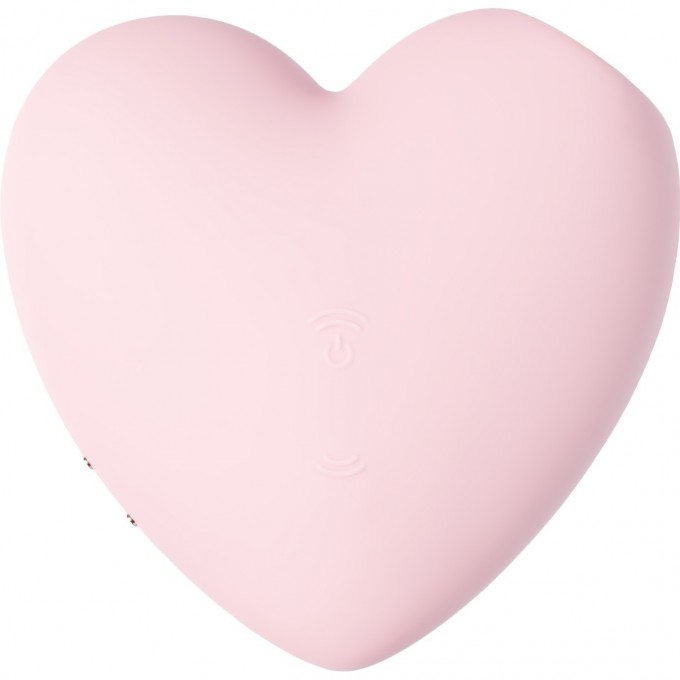 Вакуум-волновой бесконтактный стимулятор клитора SATISFYER Cutie Heart, силикон, розовый J2018-276-1