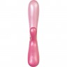 Вибратор SATISFYER Hot Lover с клиторальным стимулятором, розовый J2018-82-2